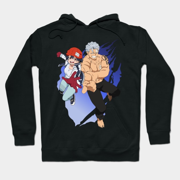 undead unluck anime Hoodie by mounier